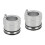 2Pièces Outil Graisseur Roulement Roue Auto Métal Argent Durable 5