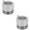 2Pièces Outil Graisseur Roulement Roue Auto Métal Argent Durable 7