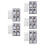 25 Sheets Jewels Rhinestones For Eye Makeup 4