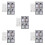 25 Sheets Jewels Rhinestones For Eye Makeup 9