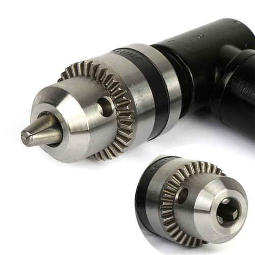 1 Set Right Angle Electric Drill Adapter Corner Turning Tool, Right Angle Extension Attachment for Narrow Space Drilling 1