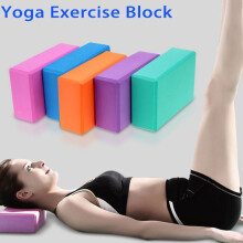(Green)Yoga Block Pilates Foam Foaming Brick Fitness Exercise Stretch Stretch Health
