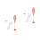2Pièces Clip- Aquarium Orange Simple À Utiliser 4