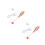 2Pièces Clip- Aquarium Orange Simple À Utiliser 8