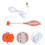 2Pièces Clip- Aquarium Orange Simple À Utiliser 10