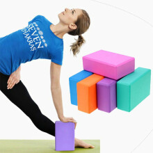 (Gray)Yoga Block Pilates Schaum Schaum Ziegel Fitness Übung Stretch Stretch Gesundheit