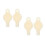 4Pcs Universal Beige Paper Towel Dispenser Keys Durable ABS Material 11