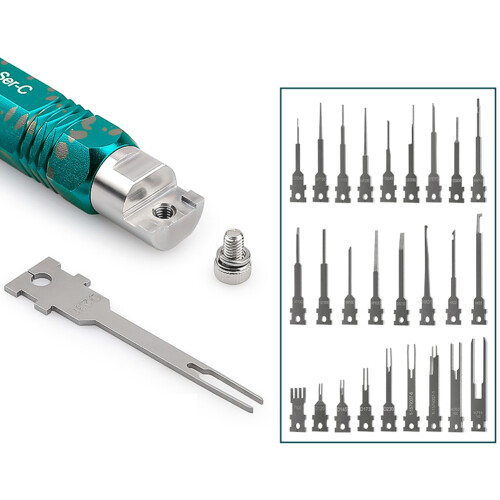 Automotive Wire Harness Plug Retracting Needle Set Aviation Terminal Disassembly Tool 1