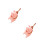 2Pièces Pendentifs En Résine Décor Couleurs Variées 4