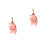 2Pièces Pendentifs En Résine Décor Couleurs Variées 8