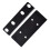 Metal Rack Ears Bolts Rack Mount Bracket Kit for  2U NVR Network Video Recorder Camera Install Mounting 1