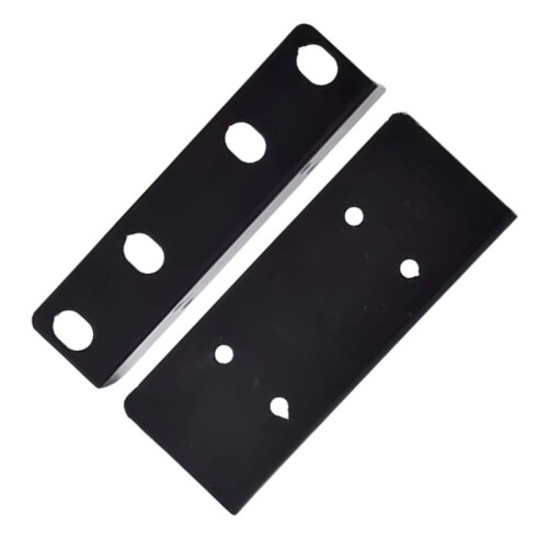 Metal Rack Ears Bolts Rack Mount Bracket Kit for  2U NVR Network Video Recorder Camera Install Mounting