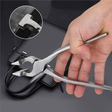 Leather Flatten Pliers, Leather Adjustment Press Flatten Plier Clamp for Bag Belt Straight- Flat-Nose Pliers