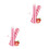 2Pièces Rose Fraise Nourrissant Hydratation 10