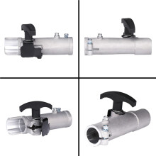 Abrazadera de Conexión para Eje de 9 Dientes CMCP de 26 mm para Cortacésped, Compatible con Desbrozadoras de Gasolina y Repuestos A