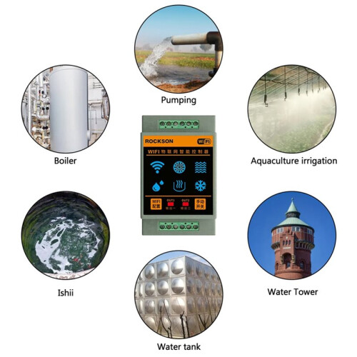 Tuya WIFI Water Level Controller Intelligent Sensors Home Water-Level Alarm Device Swimming Flows Detection System Tools 2