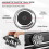 4 Pack Telescoping Magnetic Pickup Tool with 3/4/6in Magnetic Trays, Magnet Flexible Spring Stick, Retrieving Sweeper 4