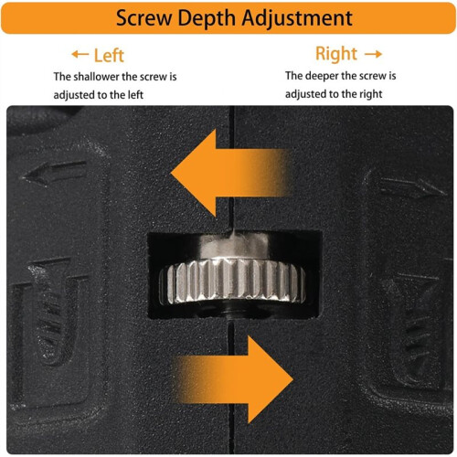 Screw Gun Automatic Chain Nail Gun Adapter,Auto Feed Screw Gun Collated Attachment Automatic Electric Drill Screw 2