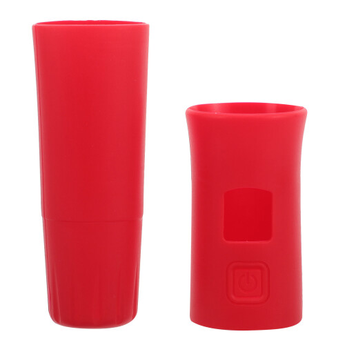 3Ensembles Coques Micro Rouge Silicone Souple Usage Sans Fil 2