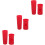 3Ensembles Coques Micro Rouge Silicone Souple Usage Sans Fil 6