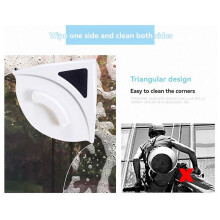 Easy Gadgetx Magnetic Window Cleaner, Universal Automatisk Dräneringstorkare för 3-8 mm Fönster