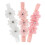 9Pièces Bandeaux Bébé Floral Décor Polyvalent 2