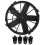 24V Truck Cooling Fan 5 Blade Slim 9