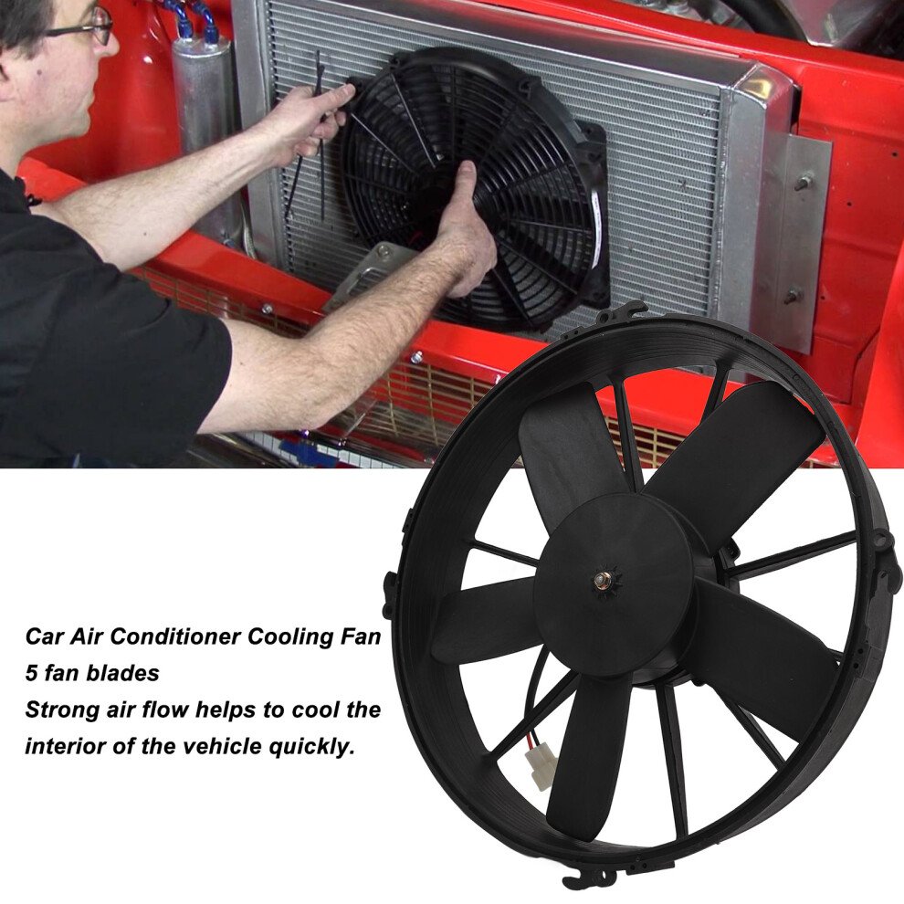 24V Truck Radiator Fan 5 Blade Compact 7444352050505
