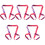 5Pcs Portable Skates Carrying Strap Strong Polyester Cotton Material 4