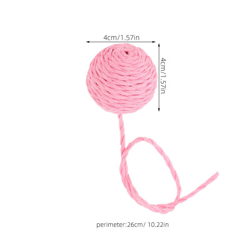 Replacement Cat Scratching Post Accessories Crinkle Balls Playing 2