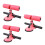3Pcs Adjustable Pink Sit Assist Bar with Suction Cups for Core Workout 6
