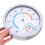 2Pièces Thermomètre Hygromètre Analogique Intérieur ABS Multi Usage 3