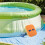 Orange Eva Kid Swim Learning Float Adjustable Back Swimming Aid 5