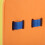 Orange Eva Kid Swim Learning Float Adjustable Back Swimming Aid 6