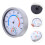 2Pièces Thermomètre Hygromètre Analogique Intérieur ABS Multi Usage 11