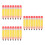 24Pcs Durable Yellow Inflatable Pencil Props for School Parties 7