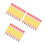 24Pcs Durable Yellow Inflatable Pencil Props for School Parties 9