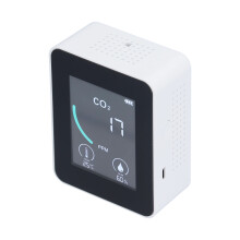 Air Convection Design CO2Detector with Anti-Interference Ability LCD Display Indoor Air Quality Monitor Real Time CO2Temperature Humidity Sensor