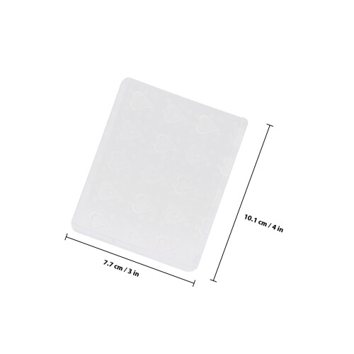 50pcs Plastic Card Holder Simple 1