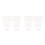 12Pcs Reusable White Christmas Snowflake Stencils for DIY Art Projects 9
