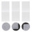 50pcs Plastic Card Holder Simple 9