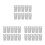 300Pcs Durable White Disposable Coffee Storage Bags 5