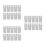 300Pcs Durable White Disposable Coffee Storage Bags 7
