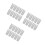 300Pcs Durable White Disposable Coffee Storage Bags 8