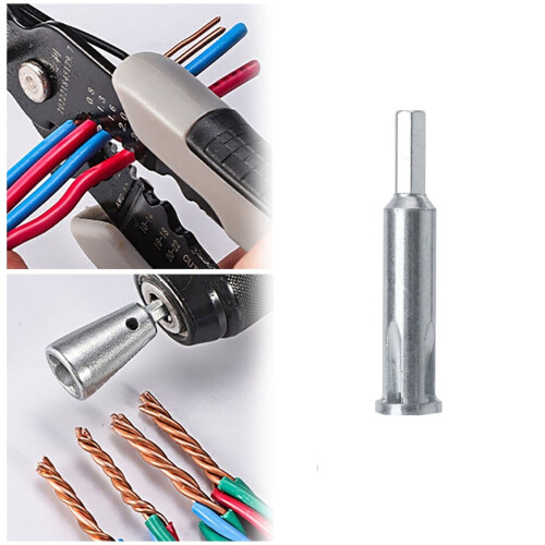 Wire Stripping and Twisting Drill Attachment Portable 1