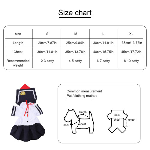 1Pc Pet Clothes Small Dog Cat Skirt Breathable Polyester 1
