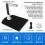 CaméRa de Documents pour les Enseignants, Scanner de Documents USB Portable avec Support au Format A4 HD 8MP CaméRa Doc Scanner de Photos 10