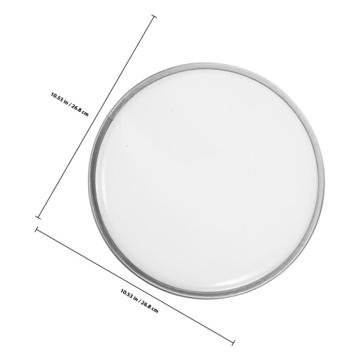 White Double Layer Drum Skin Durable Percussion Part For Home 1