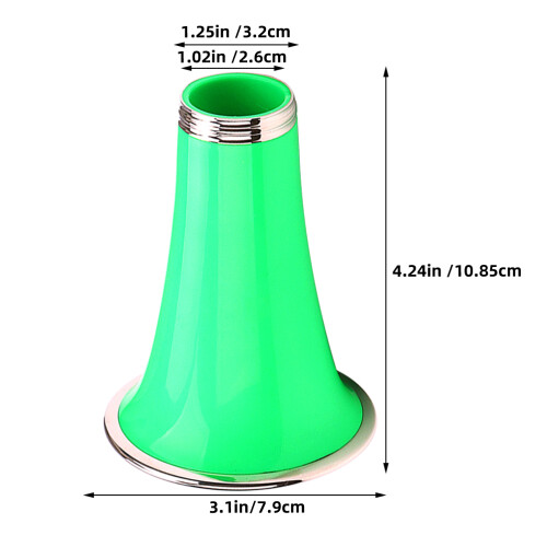 Embout Clarinette Plastique Vert Pour Débutants Joueurs 1