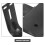 HEMOTON Rear Seat Backrest with Ergonomic Support Pad for 3